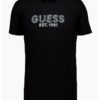 Слим тениска с лого GUESS