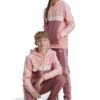 Спортен екип с цип и цветен блок adidas Sportswear