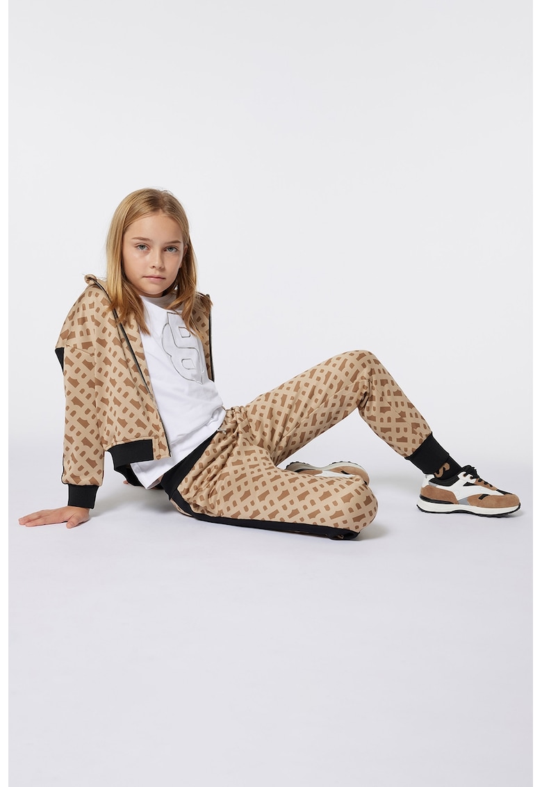 Спортен панталон с лого BOSS Kidswear
