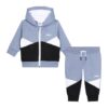 Спортен екип с качулка и цветен блок BOSS Kidswear