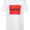 Тениска Dulive със стандартна кройка и лого HUGO