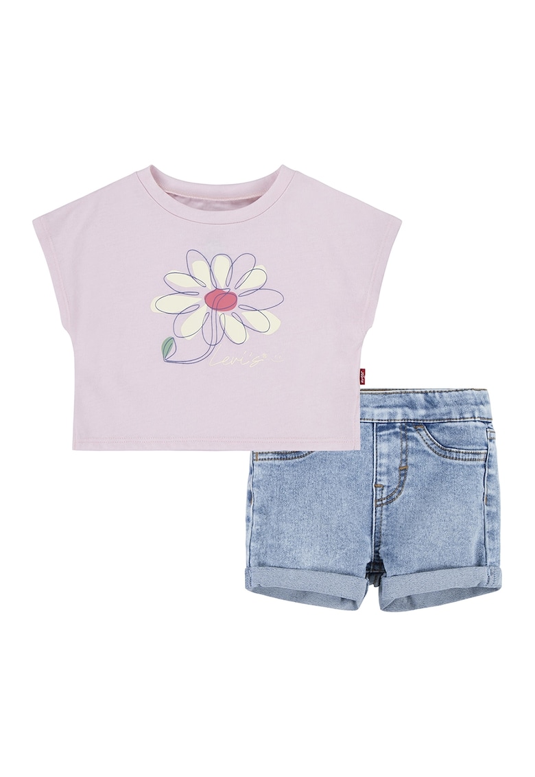 Тениска и къси дънки Levis