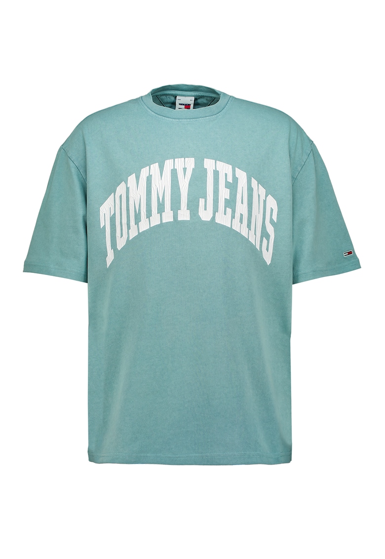Тениска от органичен памук с лого Tommy Jeans