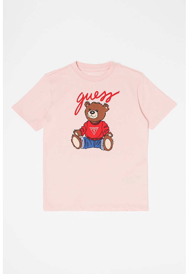 Тениска с графика GUESS