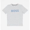 Тениска с лого BOSS Kidswear