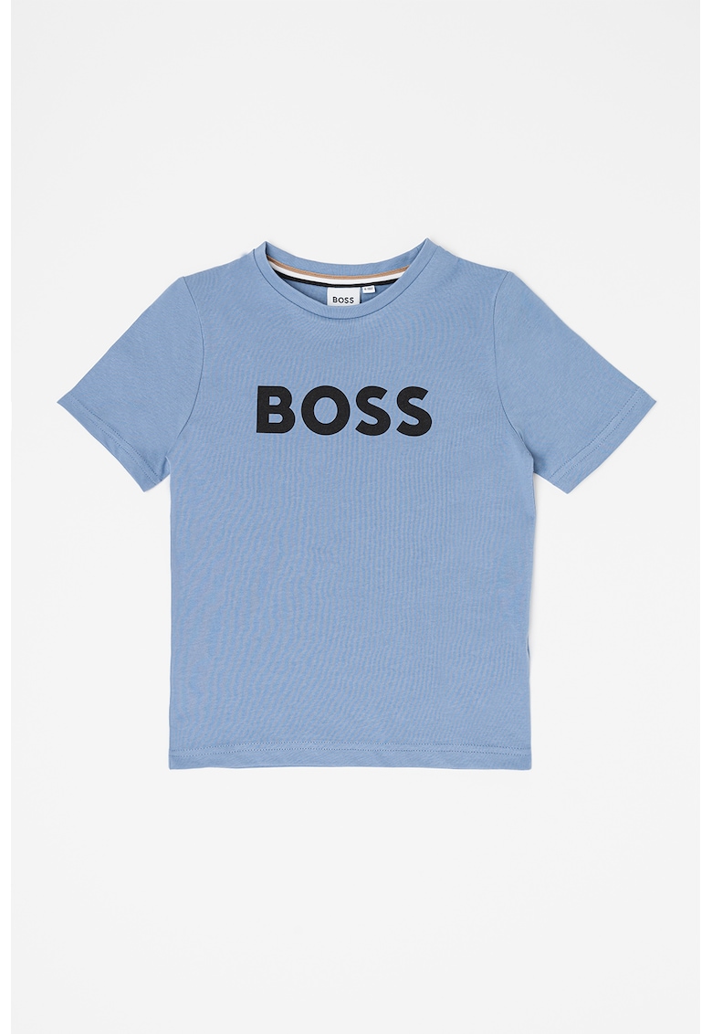 Тениска с лого BOSS Kidswear