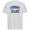 Тениска с лого и свободна кройка Tommy Jeans