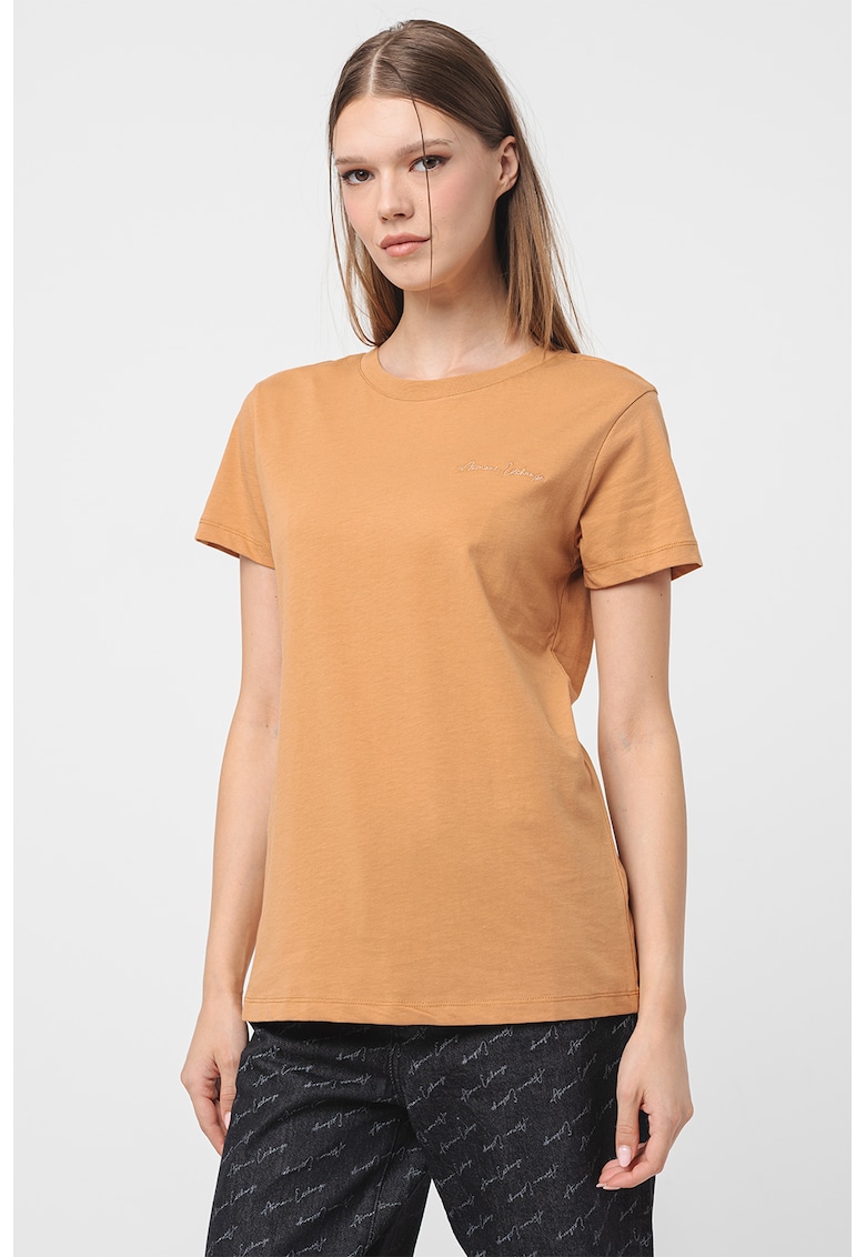 Тениска с овално деколте ARMANI EXCHANGE