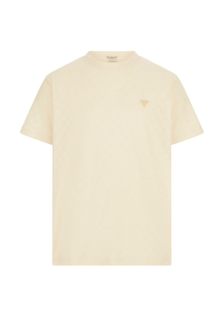 Тениска с овално деколте и лого GUESS