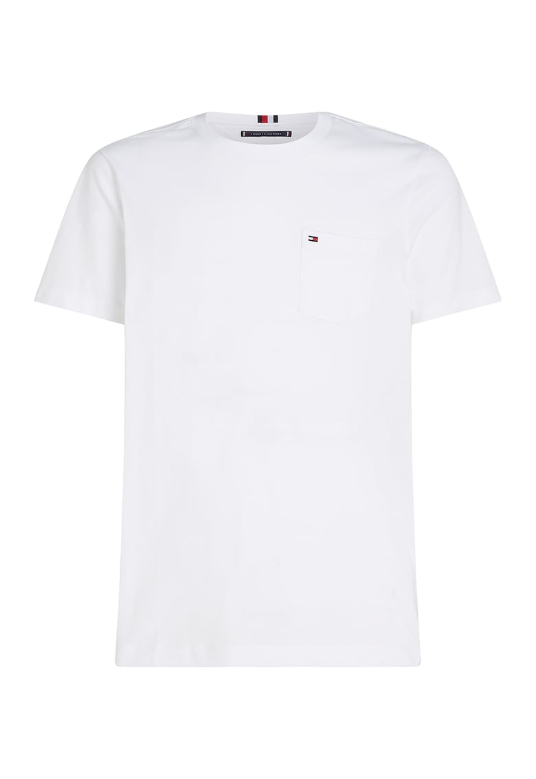 Тениска със стандартна кройка и джоб Tommy Hilfiger