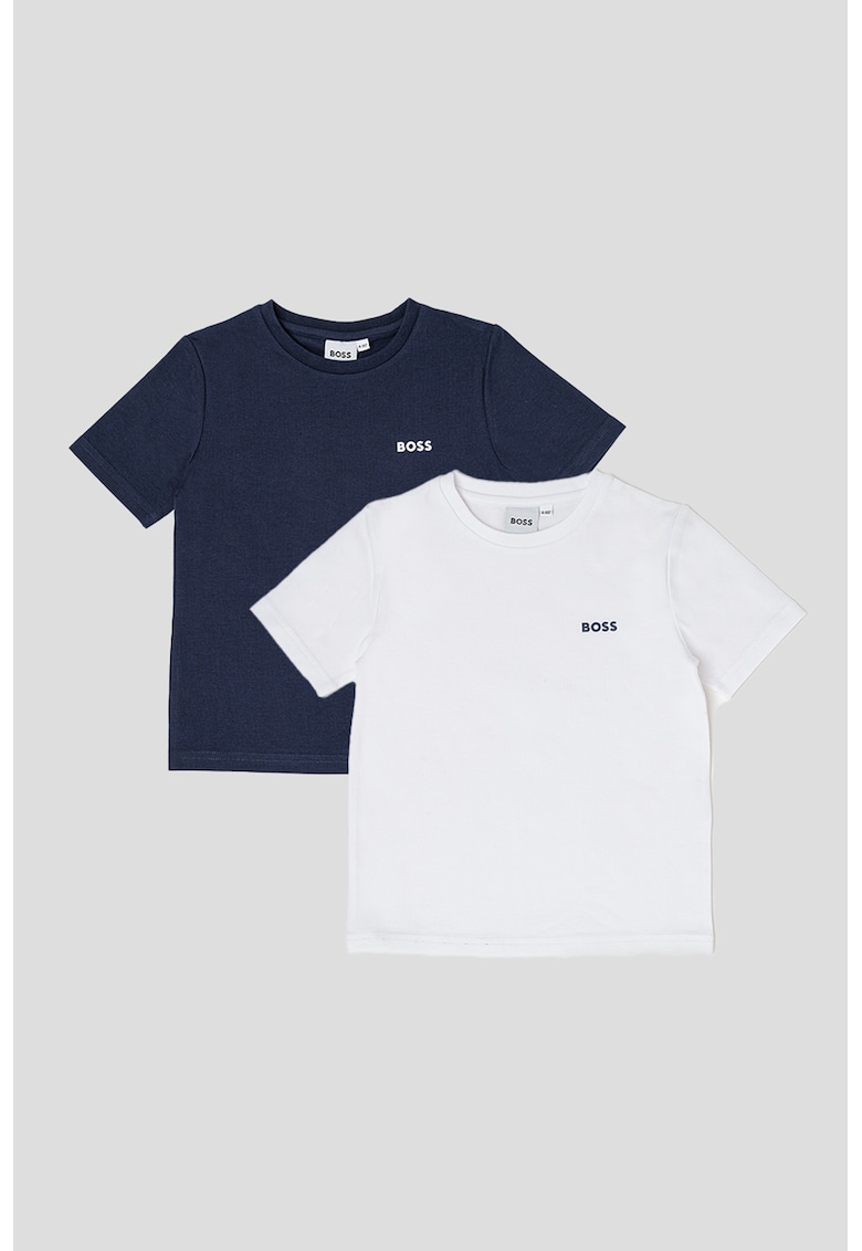 Тениски с овално деколте - 2 броя BOSS Kidswear
