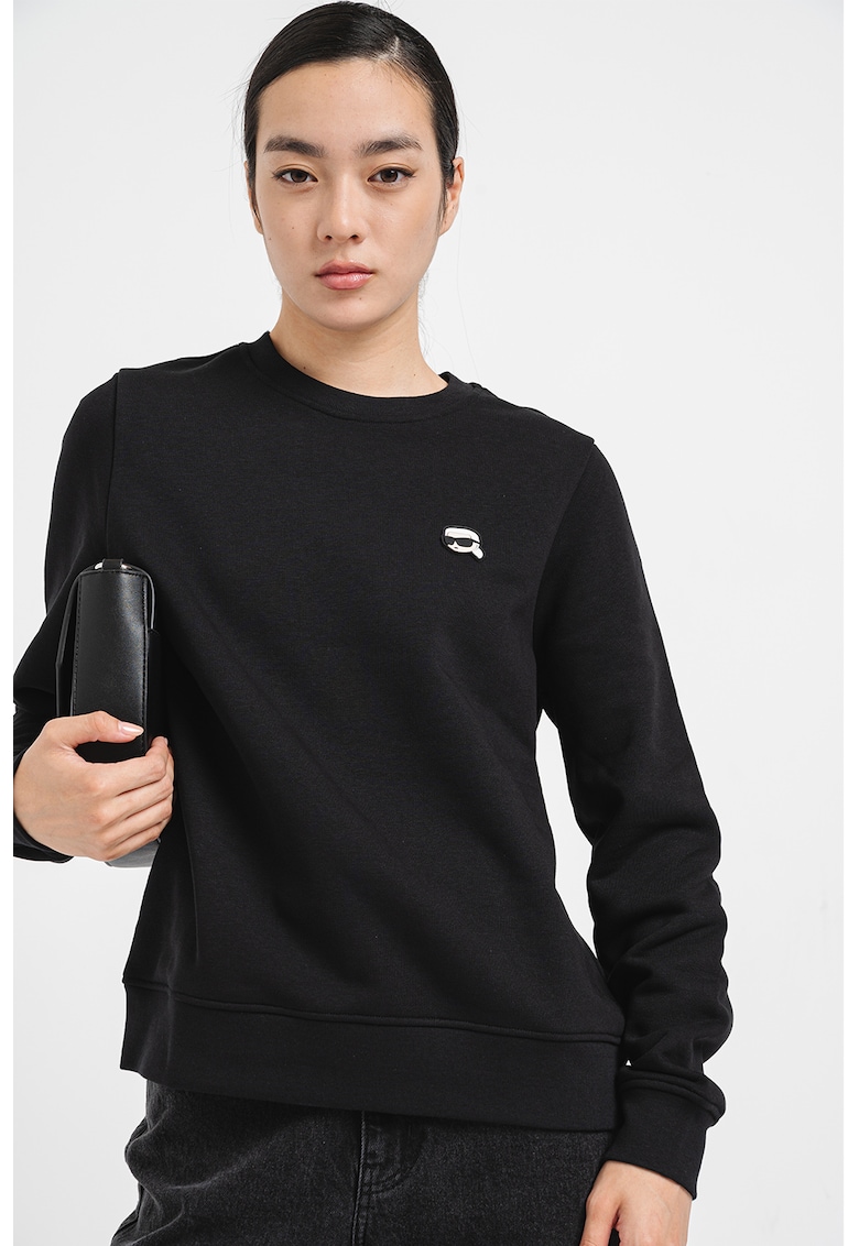 Уголемен суитшърт Ikonik 2.0 с памук Karl Lagerfeld