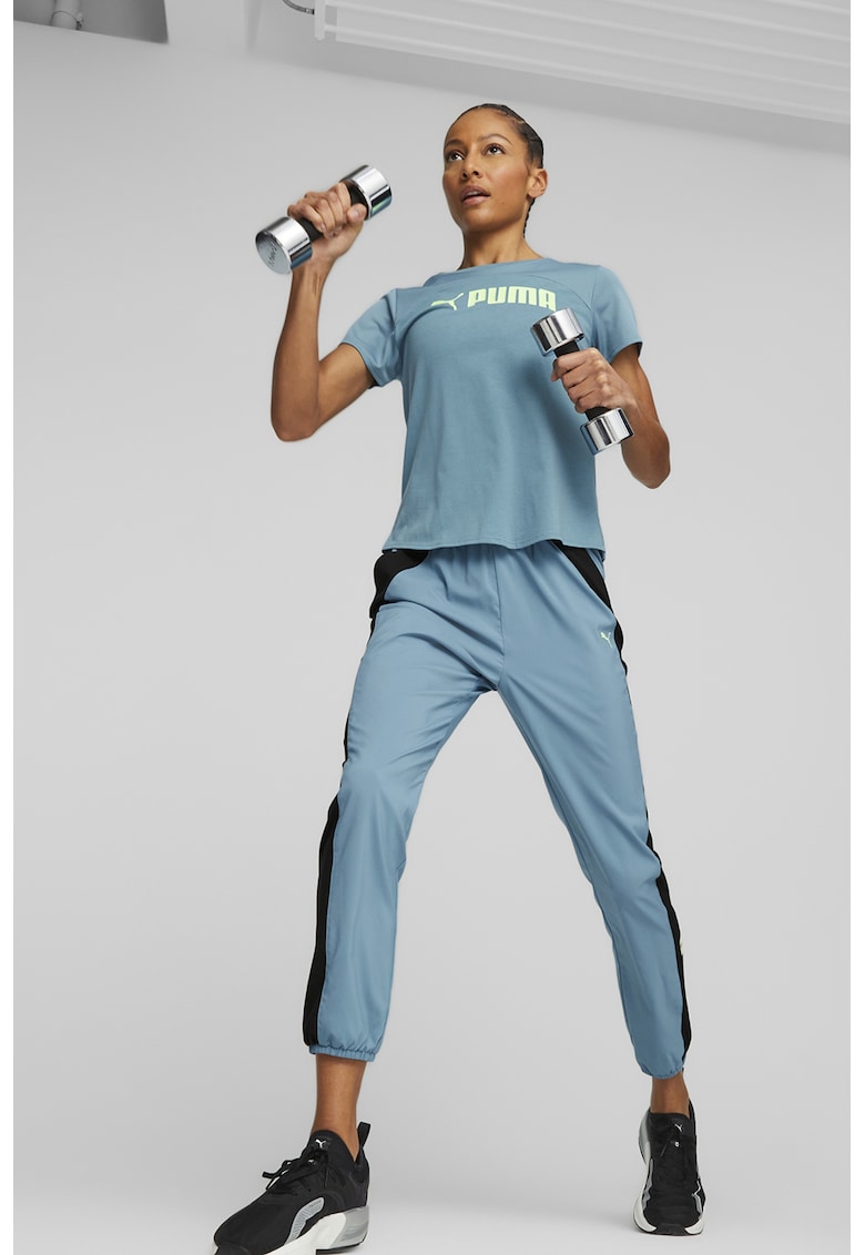 Фитнес тениска с овално деколте Puma