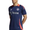 Футболна тениска с принт Manchester United adidas Performance