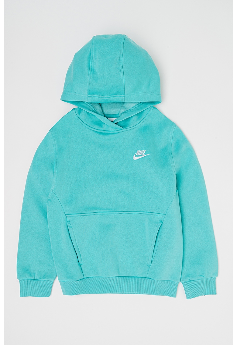 Худи с памук с джоб кенгуру Nike