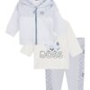 Худи с цип - блуза и панталон - 3 части BOSS Kidswear