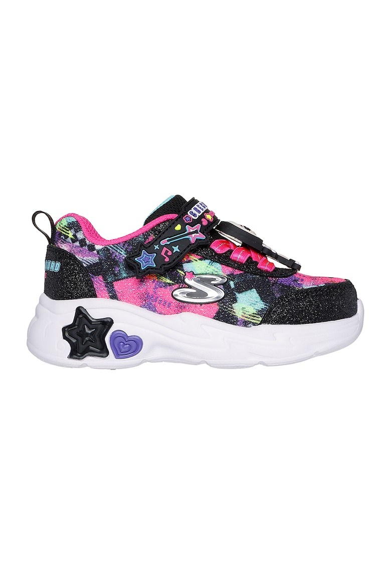 Бляскави полускосени спортни обувки Snuggle Skechers