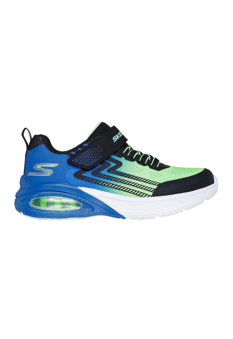 Двуцветни спортни обувки с контрастен връх и велкро Skechers