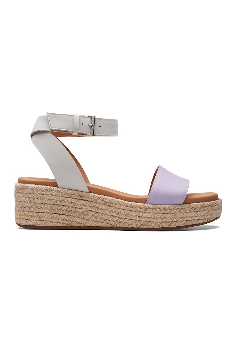 Скосени еспадрили от набук Clarks
