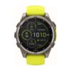 Оригинален Мъжки Смарт часовник Garmin Fenix 8 Solar 47 мм Sapphire Titanium/Amp Yellow/Graphite Garmin 010-02906-21