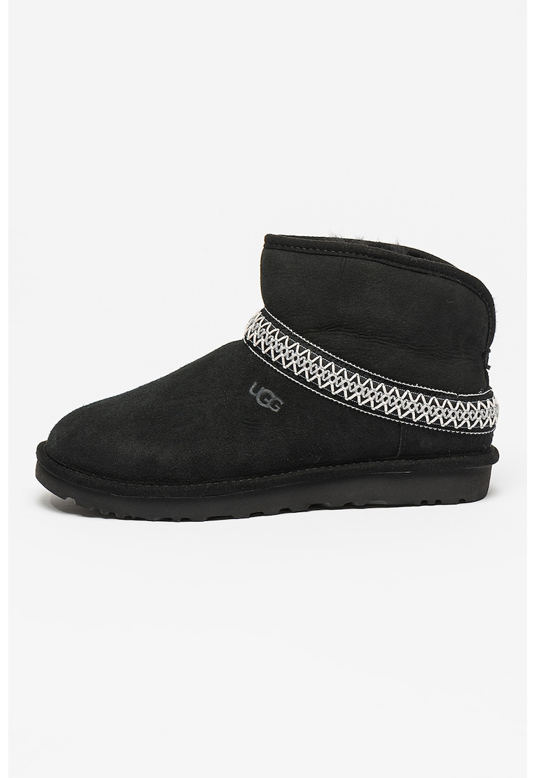 Велурени боти Classic Mini Crescent UGG