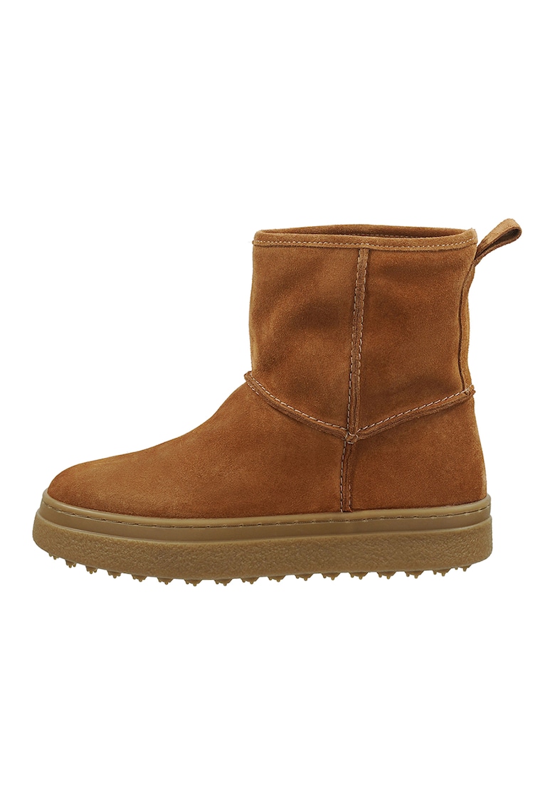 Велурени боти с вълнена подплата Gant