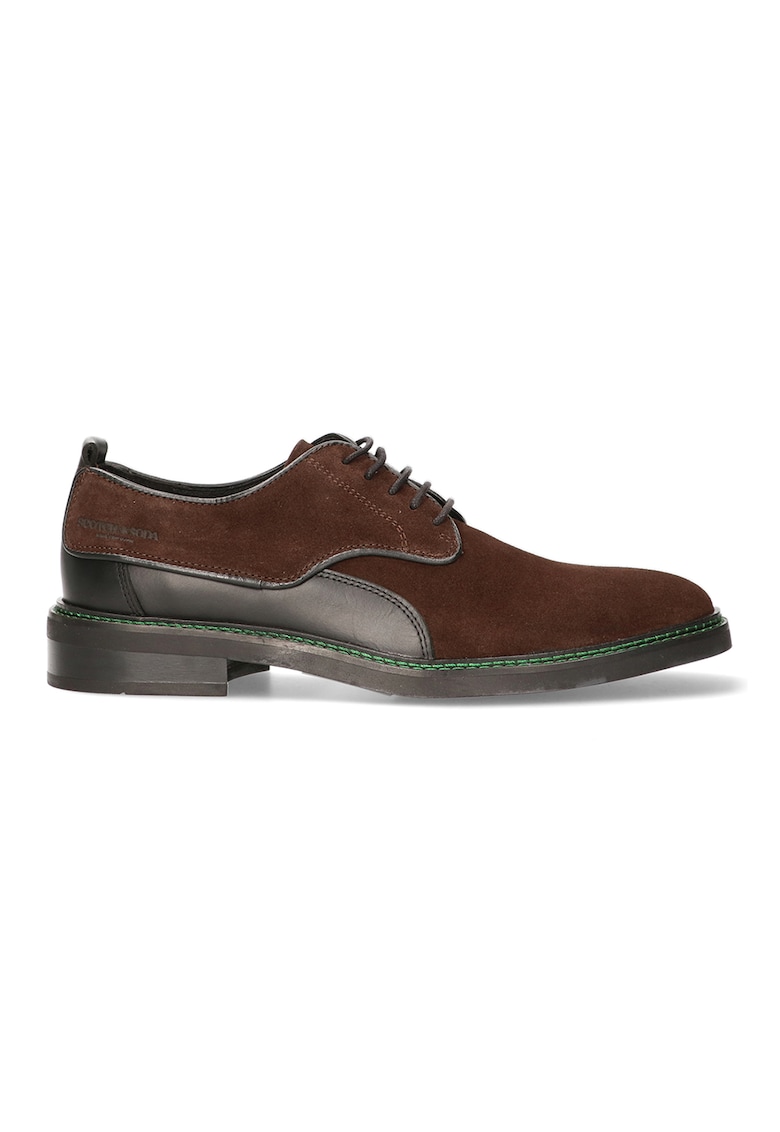 Велурени обувки Derby Scotch  Soda