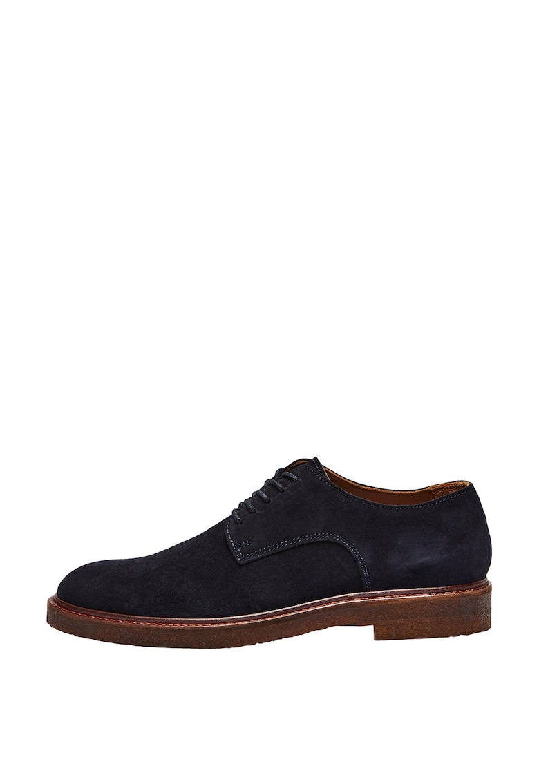 Велурени обувки Selected Homme
