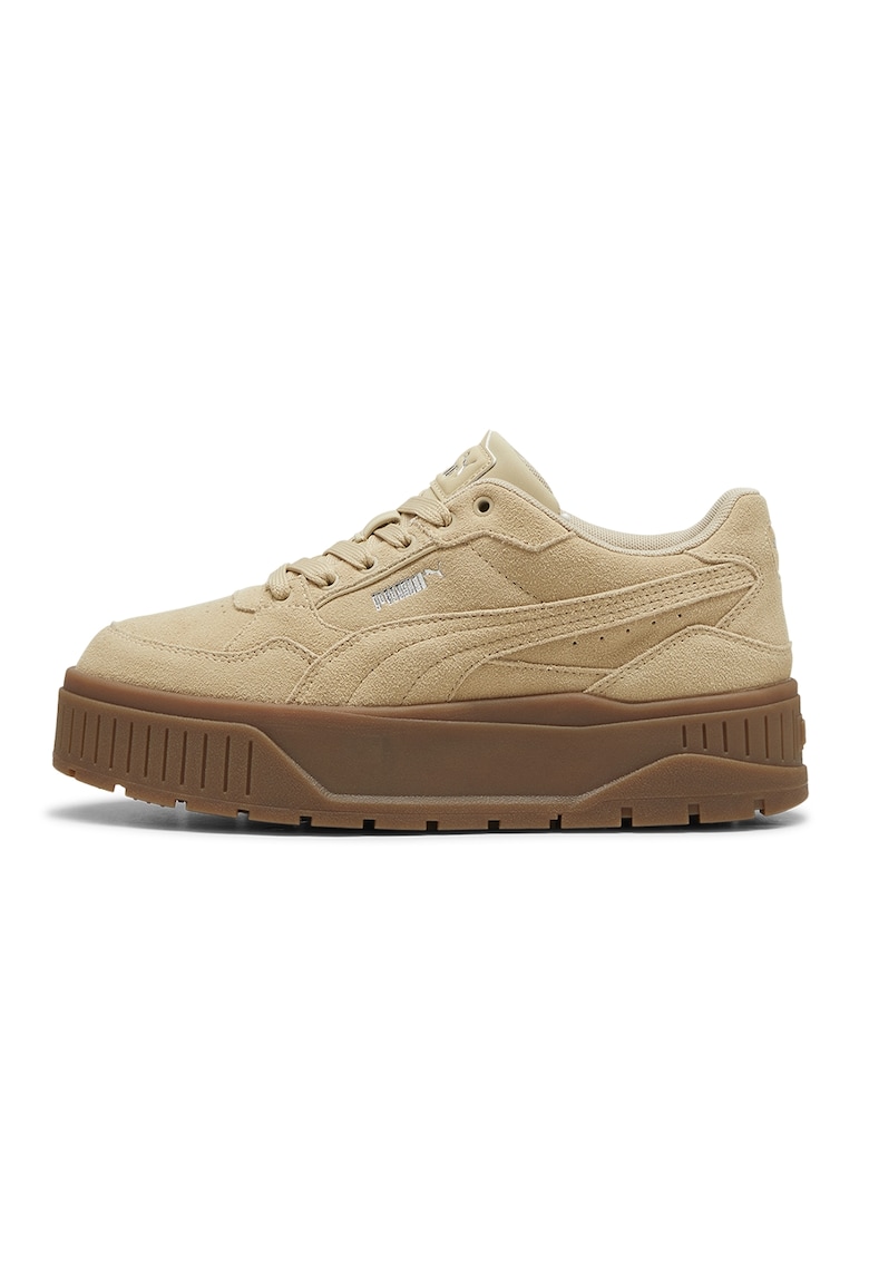 Велурени спортни обувки Karmen с платформа Puma