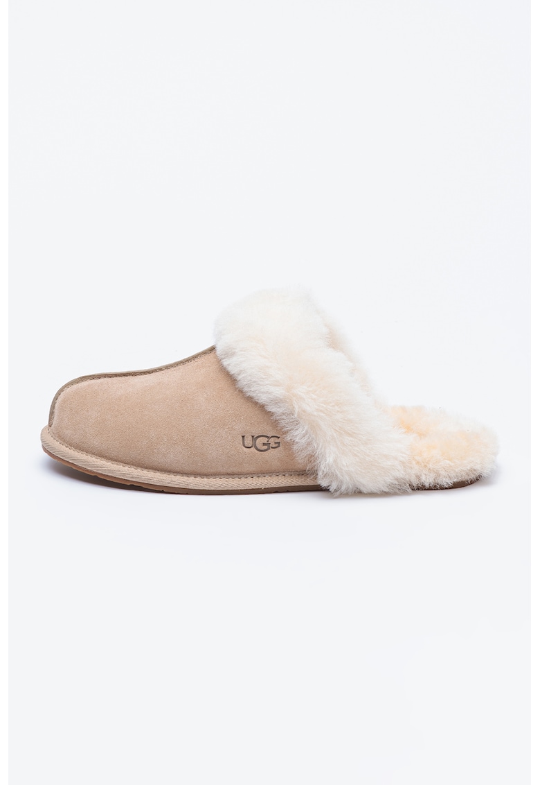 Домашни велурени пантофи Scuffette II с овча кожа UGG