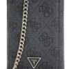 Калъф за карти от еко кожа с верижка GUESS
