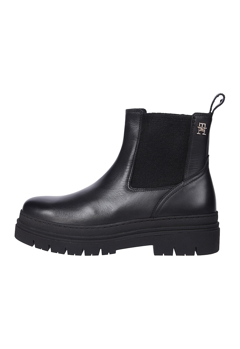 Кожени боти Chelsea Tommy Hilfiger