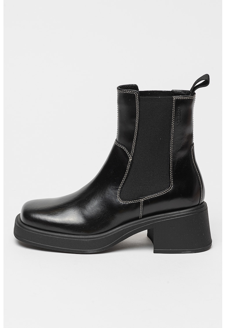 Кожени боти Chelsea с масивен ток Vagabond Shoemakers