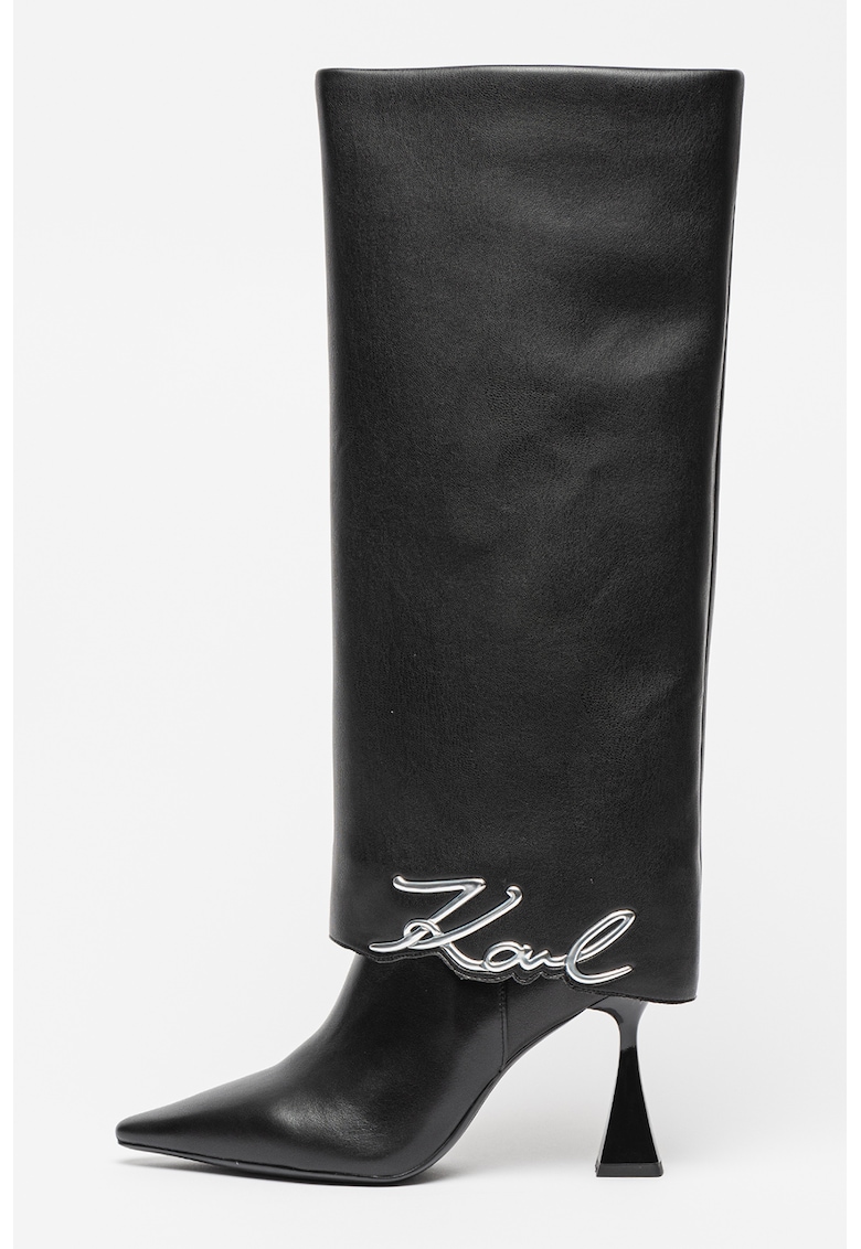 Кожени ботуши Debut II с еко кожа Karl Lagerfeld