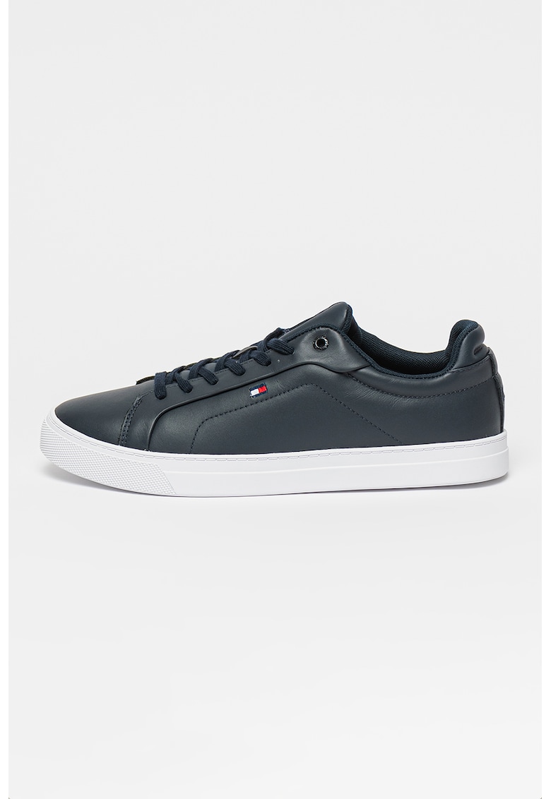 Кожени спортни обувки Icon Court с бродирано лого Tommy Hilfiger