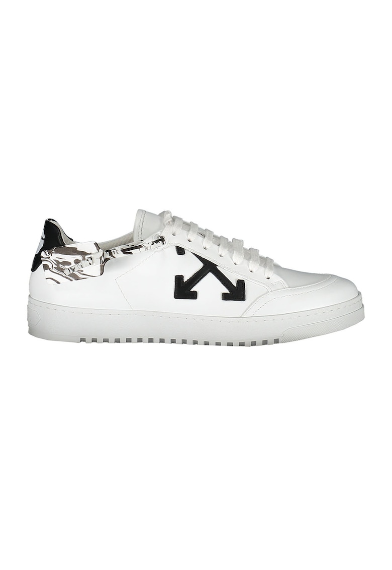 Кожени спортни обувки с лого OFF-WHITE
