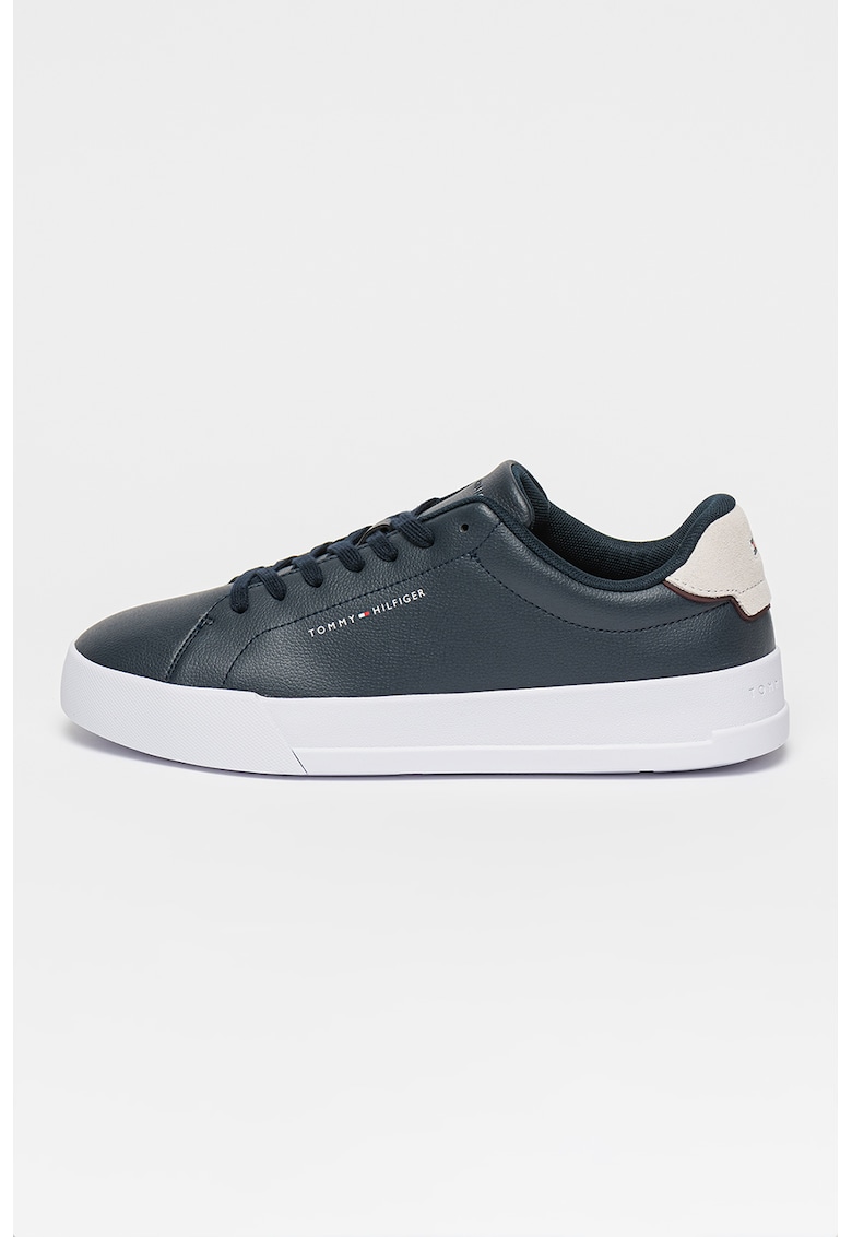 Кожени спортни обувки с лого Tommy Hilfiger