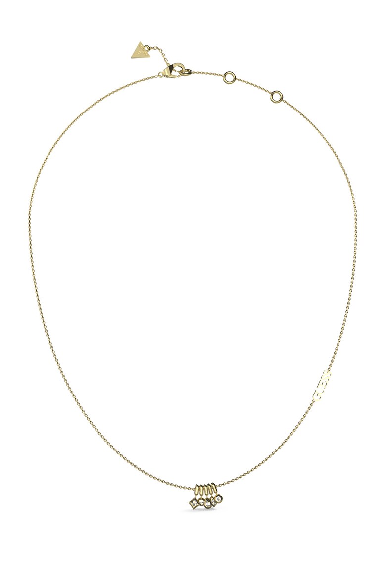 Колие от неръждаема стомана с кристали GUESS