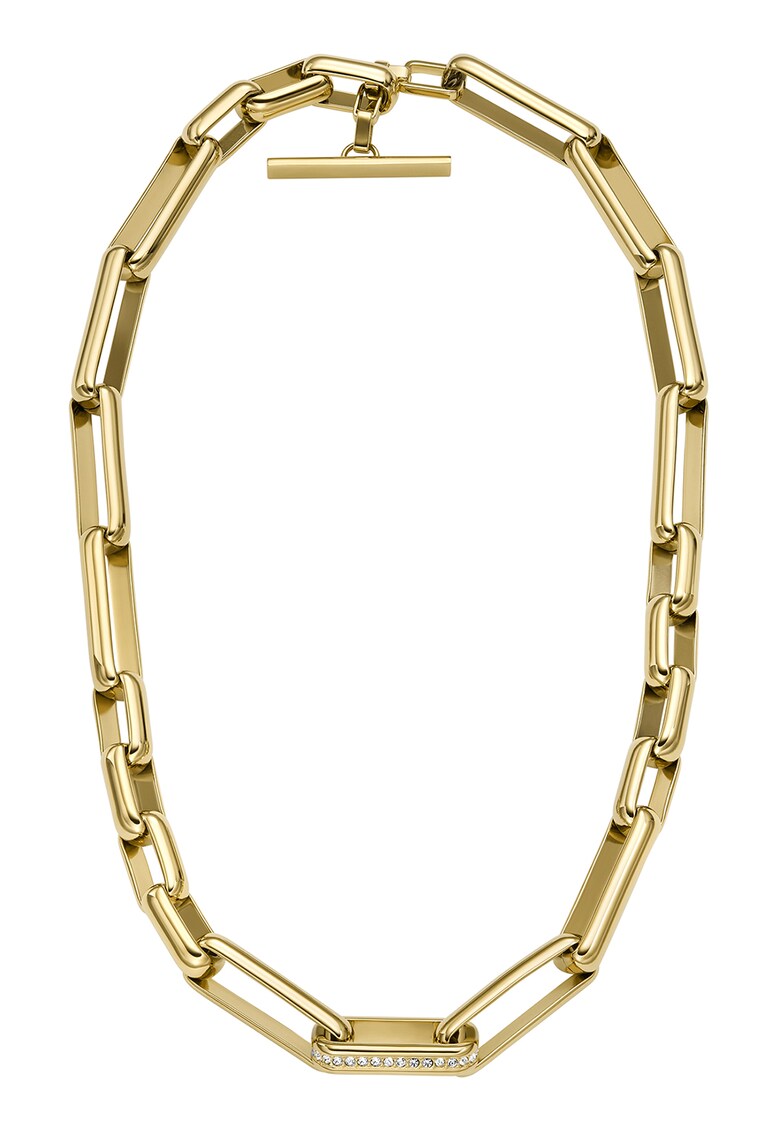 Колие с циркони Fossil