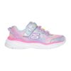 Мрежести спортни обувки с еко кожа Skechers