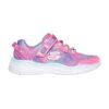 Мрежести спортни обувки с еко кожа Skechers