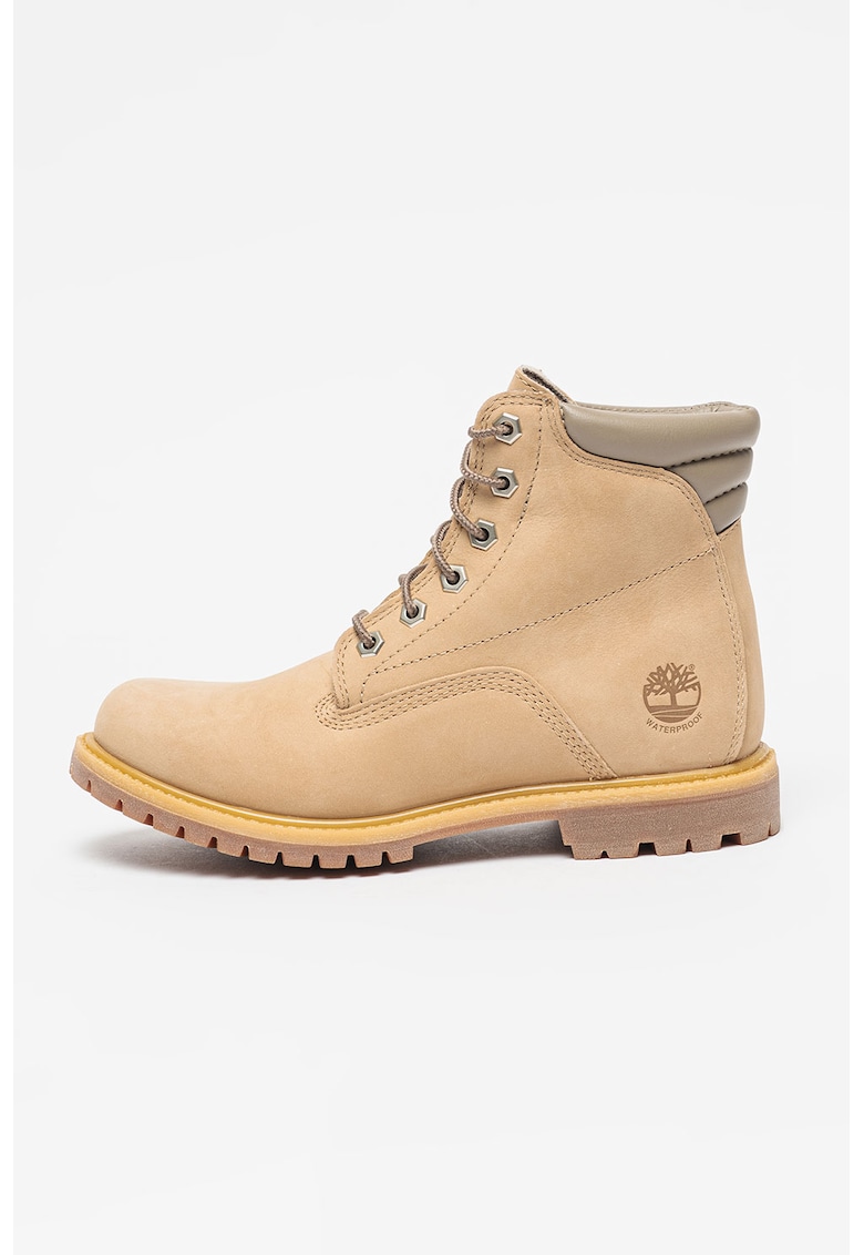 Непромокаеми боти Waterville с набук и текстил Timberland