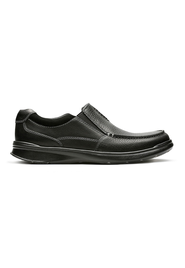 Обувки Cotrell с кожа и велур Clarks