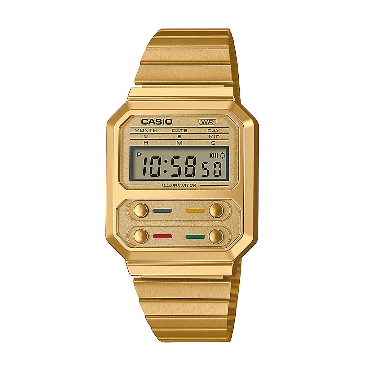 Оригинален Дамски Часовник Casio A100WEG-9AEF