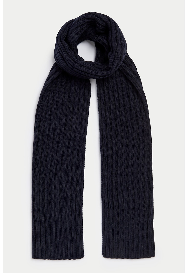Плетен шал с рипс Marks  Spencer