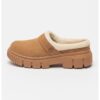 Полускосено сабо от набук Timberland