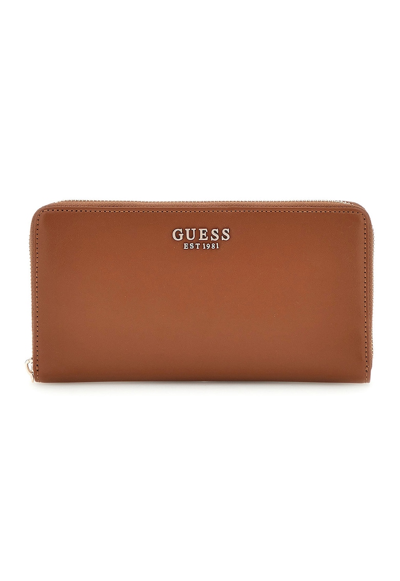 Портмоне Laurel от еко кожа с каишка за китката GUESS