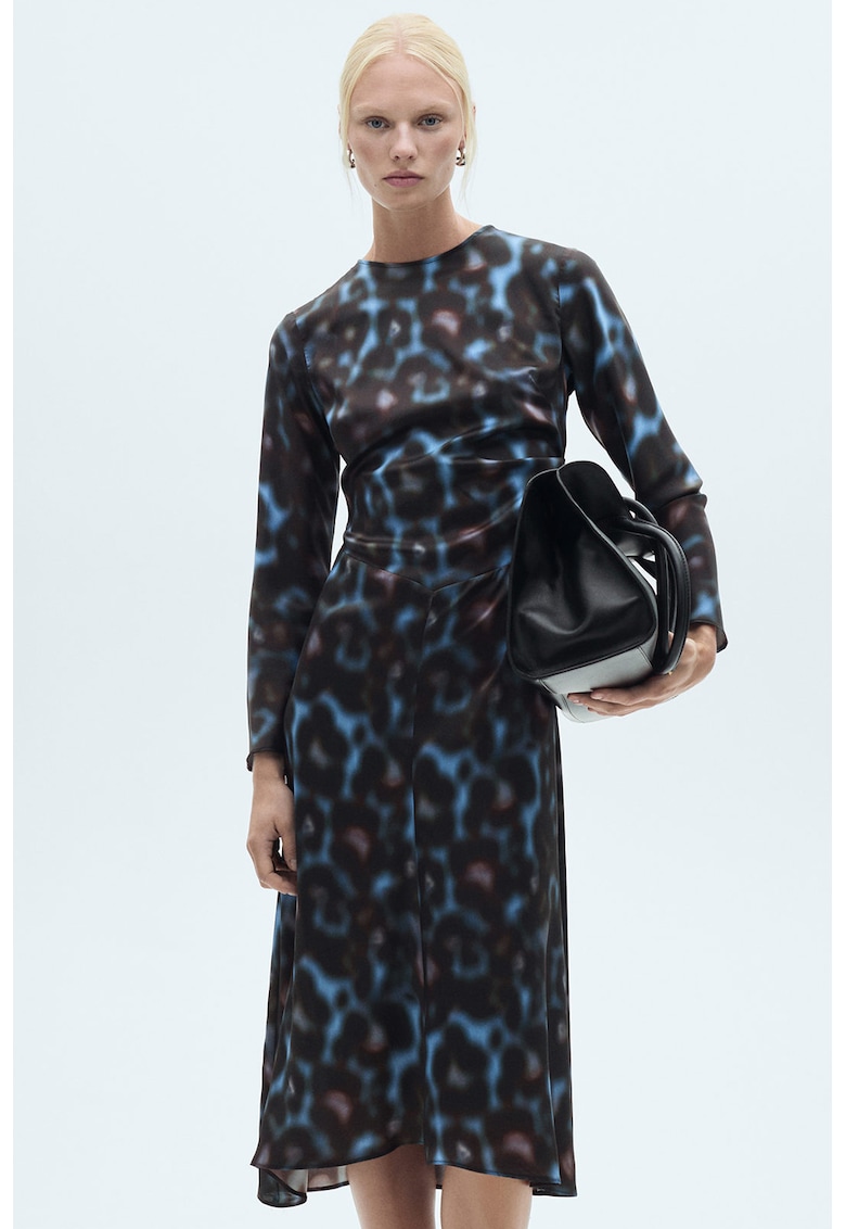 Рокля Bimba с принт Mango