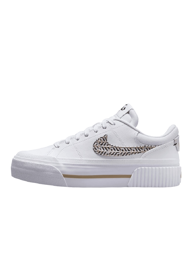 Спортни обувки Court Legacy Lift с кожа Nike