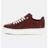 Спортни обувки от еко кожа с връзки и лого GUESS